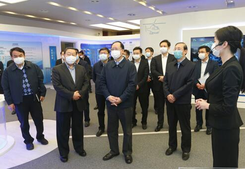 毛偉明董事長、辛保安總經理赴全球能源互聯網發展合作組織調研