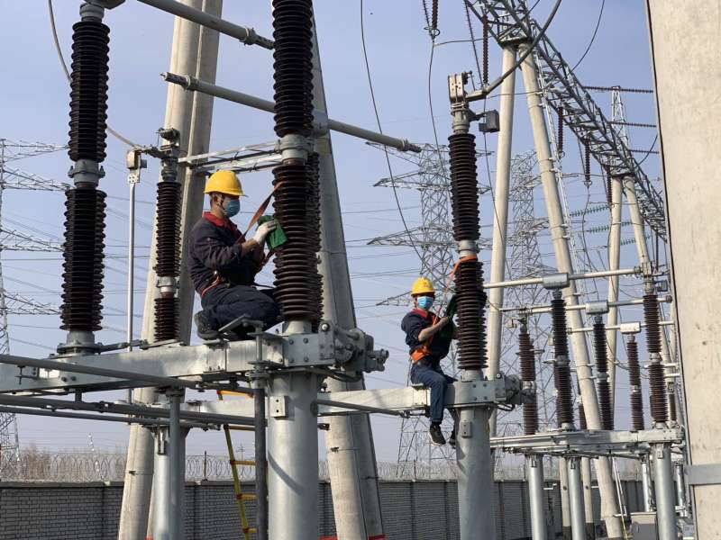 搭車運維！天富供電產業春檢現場新亮點