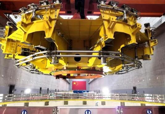 左右開“工”，三峽電站兩臺下機架同日回裝