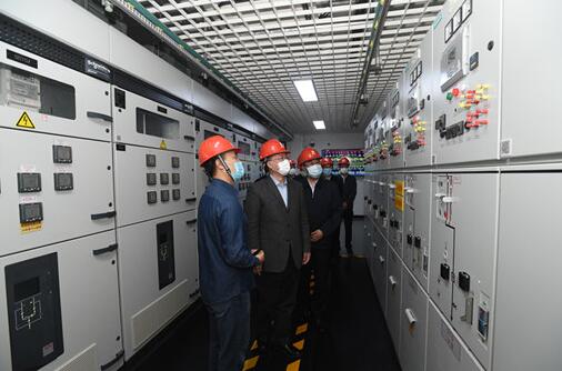 毛偉明董事長、辛保安總經理赴國網北京電力督導檢查全國兩會供電保障工作