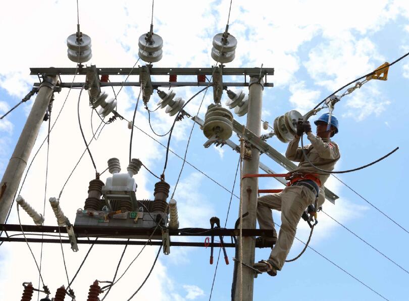 國網福安市供電公司新建線路 保證空巢老人供電穩定