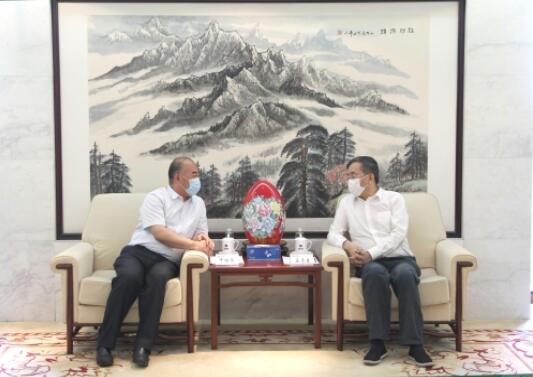 晏志勇會見內蒙古能建集團黨委書記、董事長牛繼榮一行