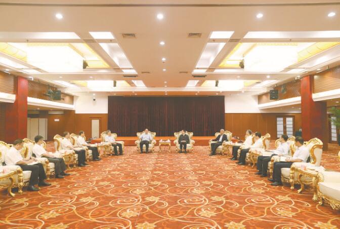 河南省委書記王國生、省長尹弘會見國家電網董事長、黨組書記毛偉明