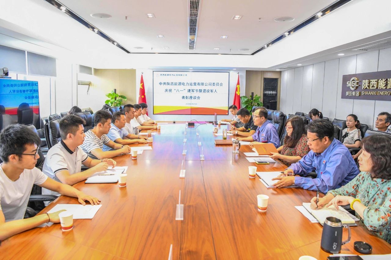 陜投集團電力運營公司召開慶?！鞍艘弧苯ㄜ姽濘咄艘圮娙吮碚米剷? width=