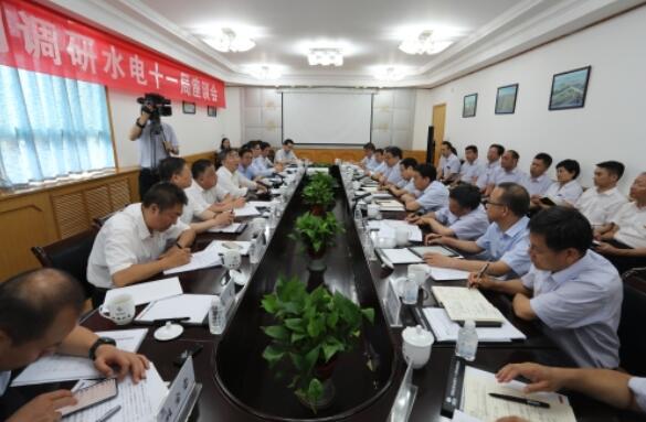 中國電建集團公司黨委書記、董事長晏志勇到水電十一局調研