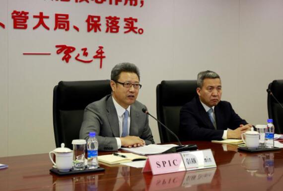 錢智民會見西門子總裁凱颯、西門子能源公司總裁布魯赫