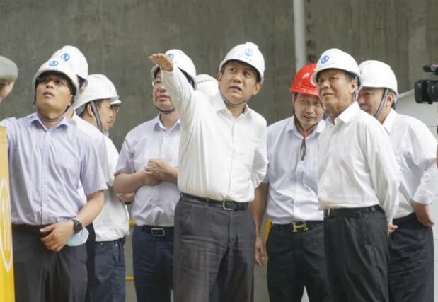 西藏自治區黨委副書記、區政府主席齊扎拉調研三峽集團大型水電工程