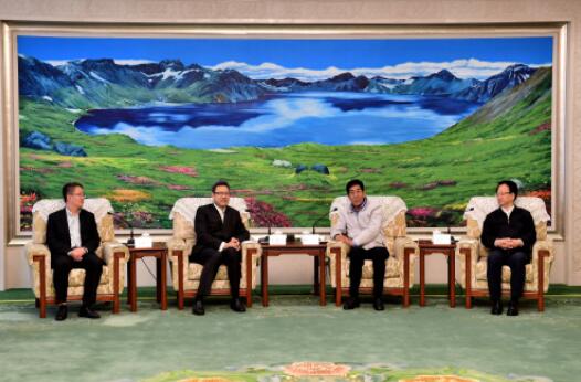 錢智民拜會吉林省委書記巴音朝魯、省長景俊海并調研吉電股份