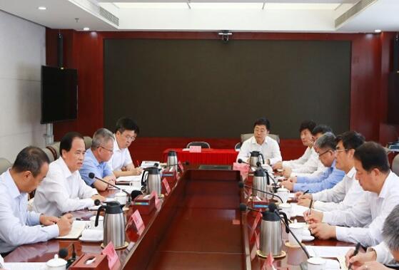 舒印彪拜會海南省委書記劉賜貴、省長沈曉明