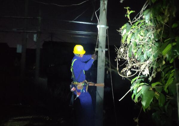 國網余姚市供電公司：夜間排查薄弱環節，保障電網安全運行