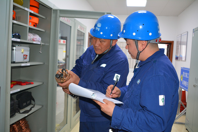 陜西地電西鄉供電分公司為“春檢”熱身蓄能”