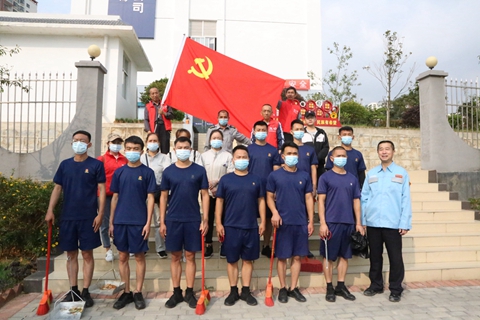 臨滄鳳慶供電局扎實推進第33個愛國衛生月活動