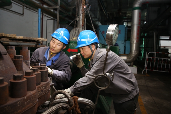 大唐石門發電公司：五一，我在檢修一線！