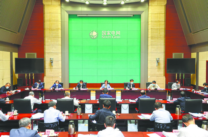 全國人大環資委在國家電網公司召開座談會