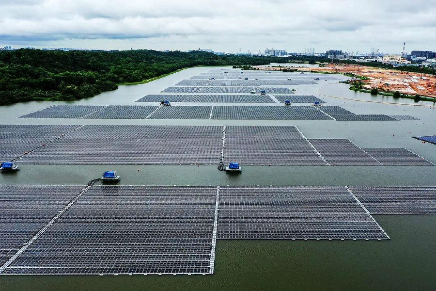 新加坡最大光伏電站并網發電 中國能建總承包