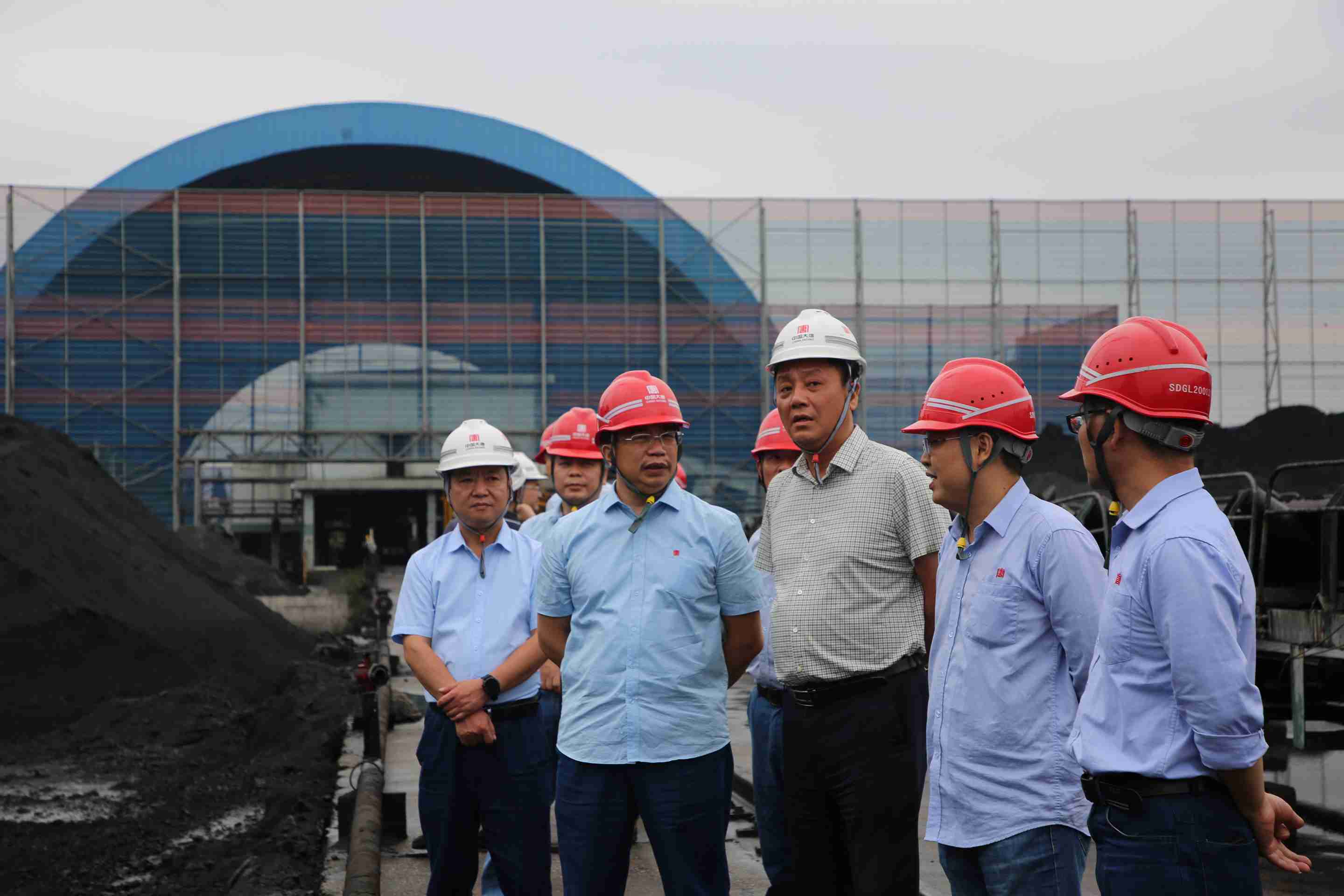 湖南省“迎峰度夏”電力保供督導組現場督導大唐石門發電公司電力保供