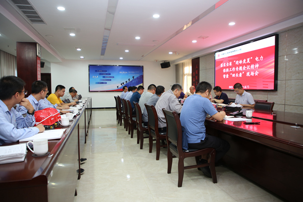 湖南電力保供督導組到大唐石門發電公司開展“迎峰度夏”電力保供“回頭看”
