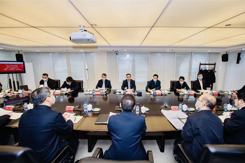 大唐集團有限公司黨組書記、董事長鄒磊到環境公司調研指導工作