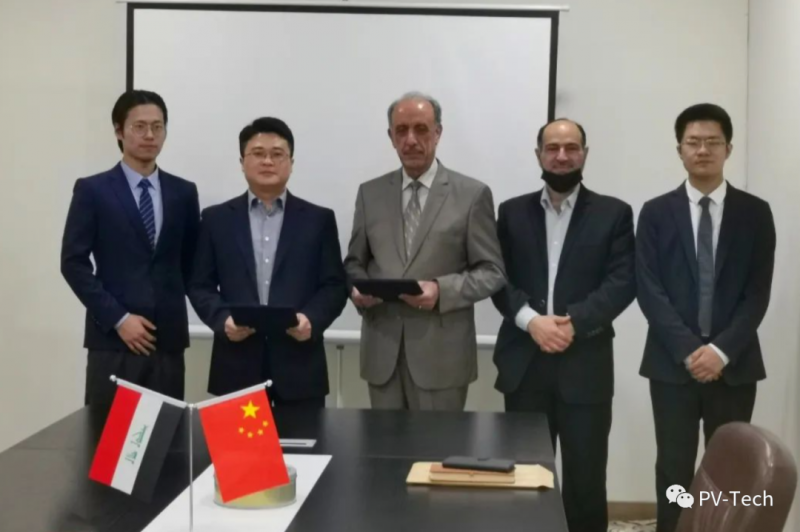 中國能建與伊拉克、越南簽署355MW光伏項目