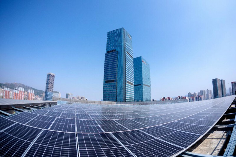 1.2MW！山東商業綜合體屋頂光伏發電項目并網發電