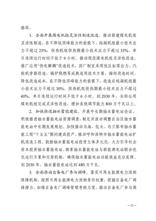 蒙西：建設國家級風電光伏基地 到2030年新能源發電裝機規模達2億千瓦！
