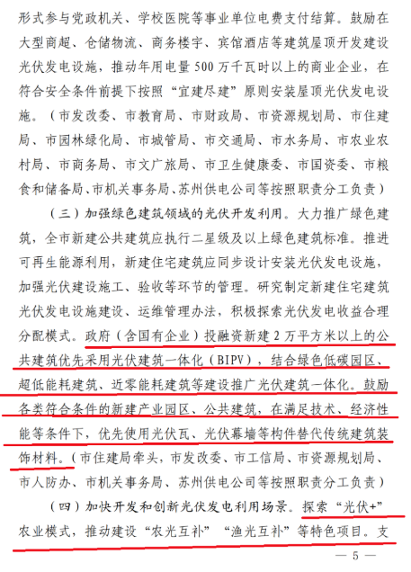 蘇州：國企廠房100%安裝分布式光伏！