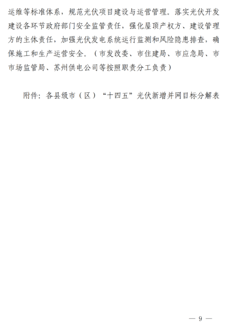 蘇州：國企廠房100%安裝分布式光伏！