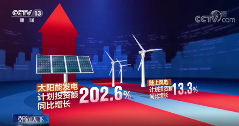 央視:能源重大項目建設提速 帶動光伏發電投資額將同比增長202.6%