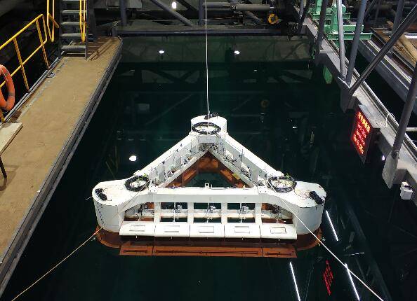 廣東電網公司牽頭研究的兆瓦級波浪能發電平臺正式開工建造