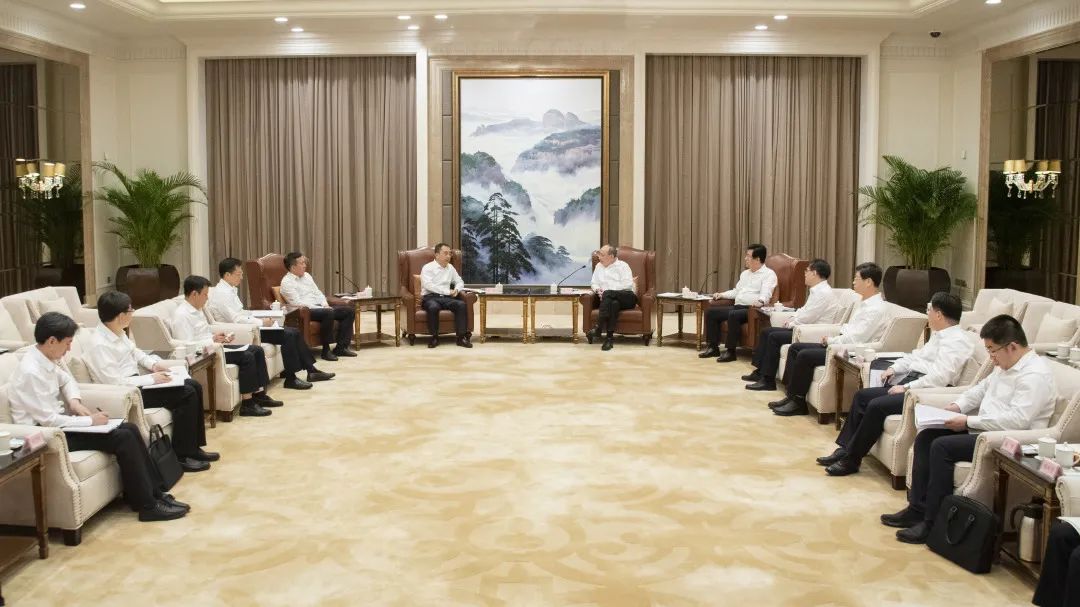 鄒磊、劉明勝拜會福建省委書記尹力、省長趙龍