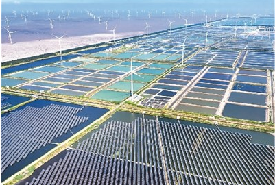 江蘇如東縣大力推進海上風電規?；羞B片開發