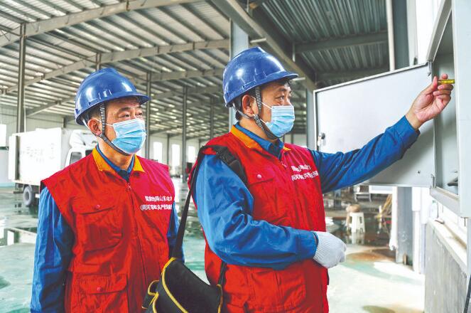 山東商河：供電服務做實做細 大蒜產業產銷兩旺