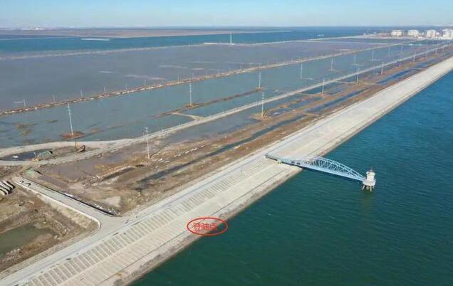 天津市海上風電項目第一單落地濱海新區