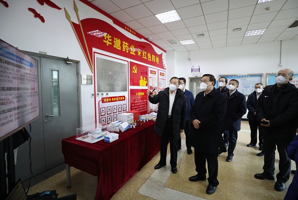 張玉卓到通用技術集團、國藥集團調研強調 全力做好重點防疫藥品物資生產保供 更好服務疫情防控大局