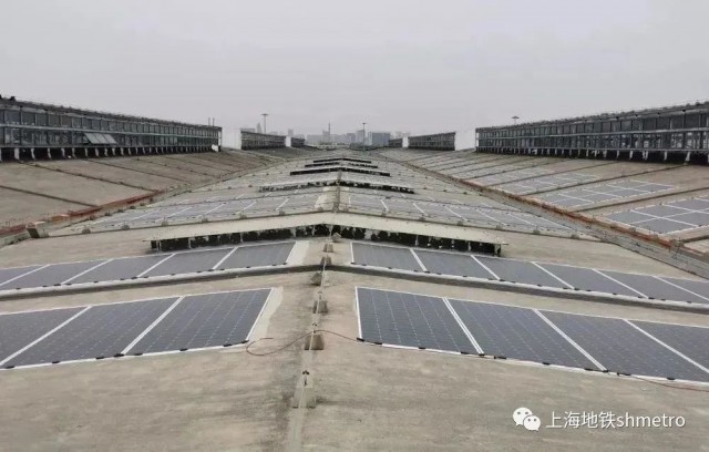 上海軌道交通三個光伏發電項目順利并網發電！