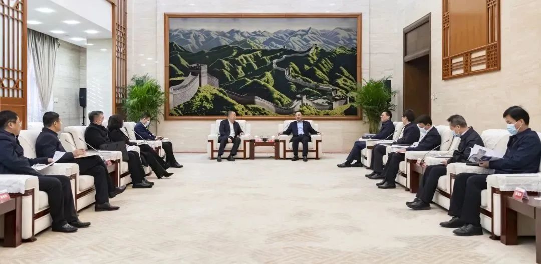 大唐集團黨組書記、董事長鄒磊會見鐵嶺市委書記、市人大常委會主任宋誠