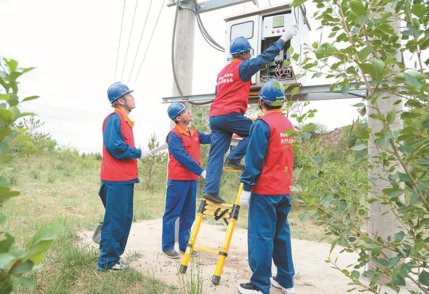 國家電網山西電力(朔州)共產黨員服務隊用心用情用力服務鄉村振興