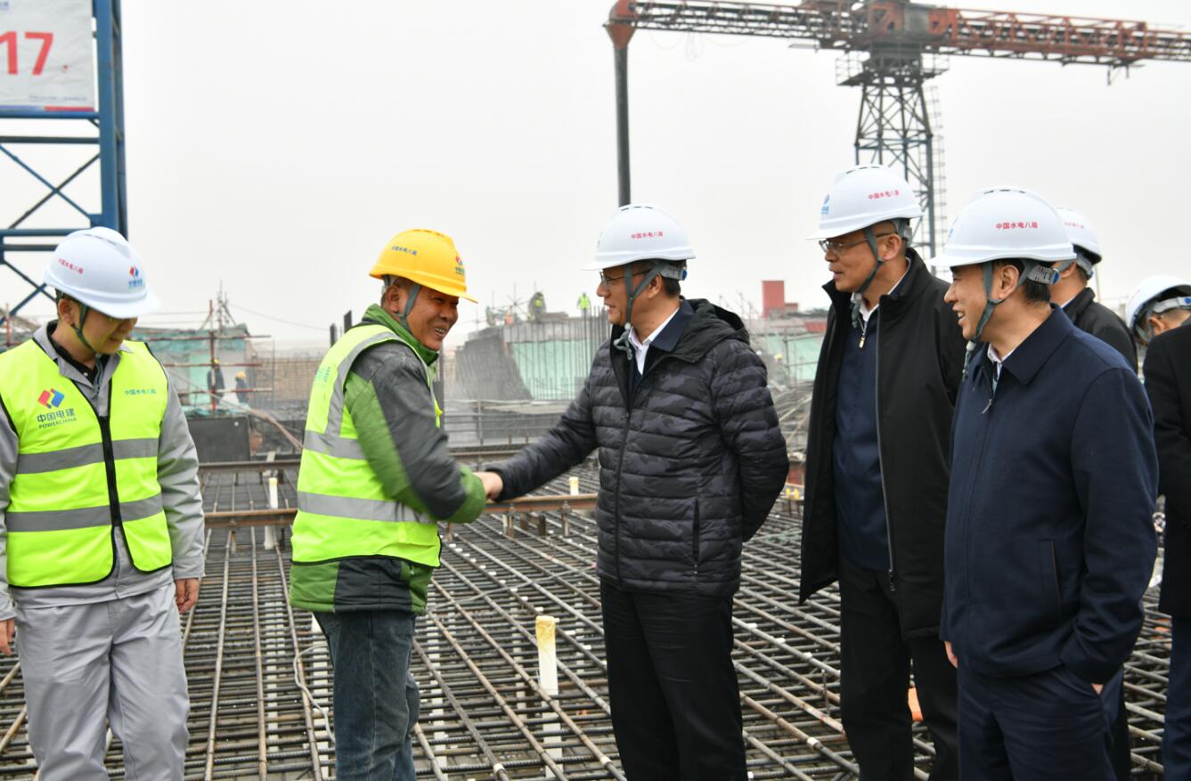 中國電建黨委副書記、總經理王斌赴基層開展安全生產督導并調研