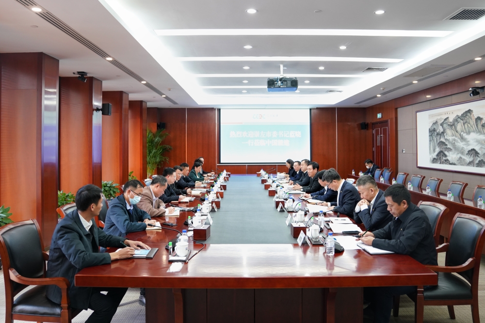 中國能建與廣西崇左市深化戰略合作