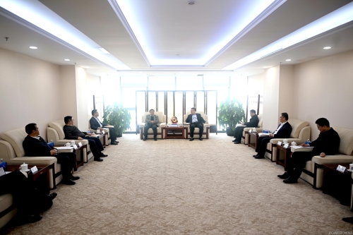 中國電建黨委常委、副總經理王小軍會見大理州委副書記肖創勇