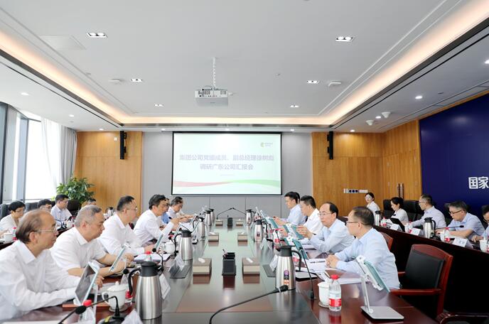 國家電投黨組成員、副總經理徐樹彪拜會廣東省委常委、常務副省長張虎