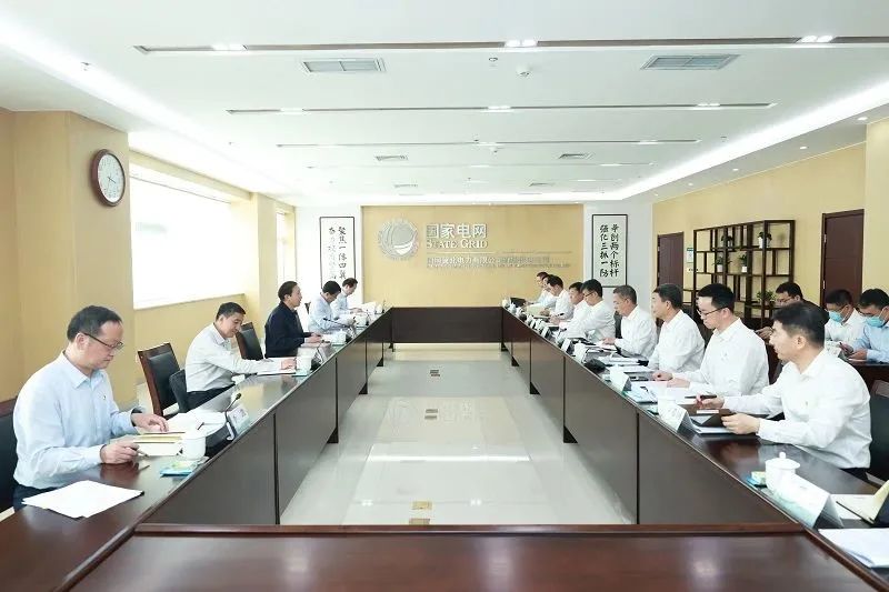 國家電網公司黨組書記、董事長辛保安深入基層開展主題教育專題調研