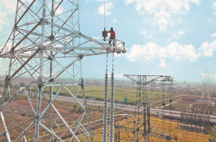 天津送變電公司黨委發揮黨建優勢推進工程建設