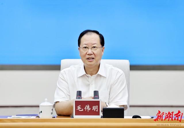 湖南省委副書記、省長毛偉明與發電企業代表座談：強化擔當 滿發穩發