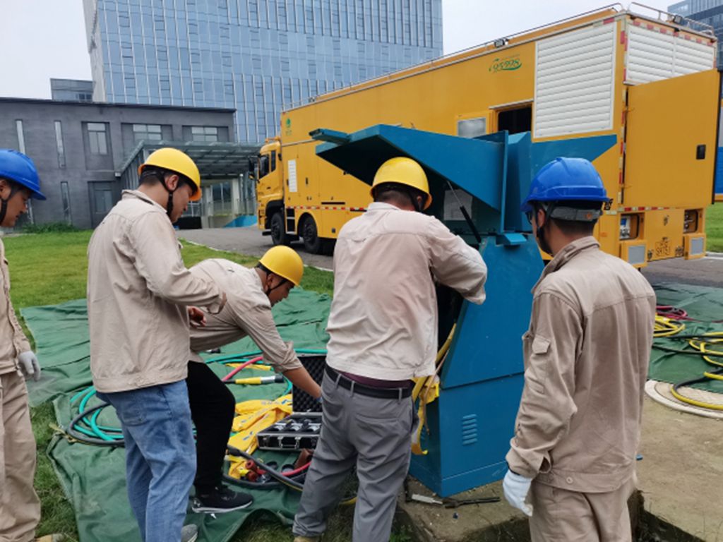 國網江蘇電力睢寧供電公司首次實施中壓發電作業