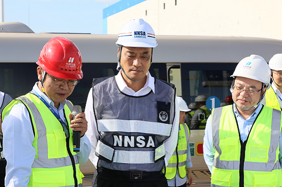 生態環境部副部長、國家核安全局局長董保同到海南昌江核電調研