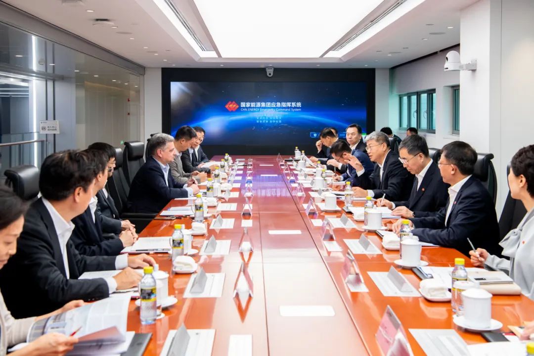 國家能源集團董事長劉國躍會見蒂森克虜伯執行董事會主席米格爾·洛佩茲