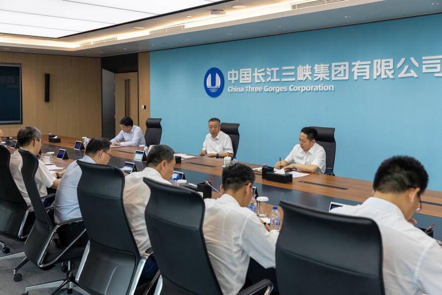 雷鳴山赴三峽集團成大中心調研入駐企業并看望慰問干部職工
