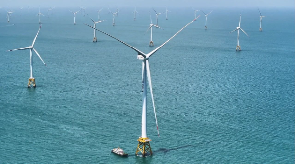 38.41萬千瓦時！全球首臺16兆瓦海上風機創單機日發電量新紀錄