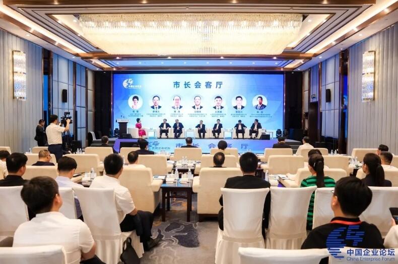 中國能建黨委副書記、工會主席馬明偉參加第六屆中國企業論壇
